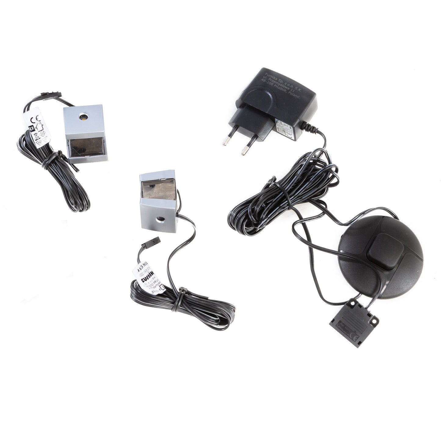 Up and Down LED Cabinet Lighting Set for 15 18 22 mm Shelves