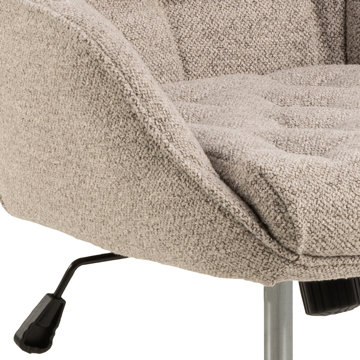 Erik Gas Lift Desk Chair in Monza Beige
