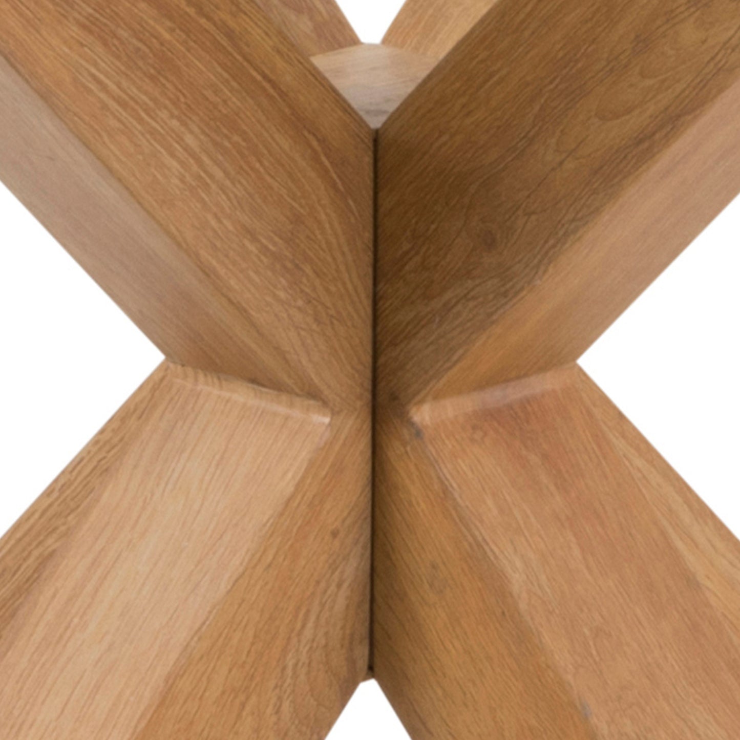 Heaven Round Dining Table with Glass Top 119cm