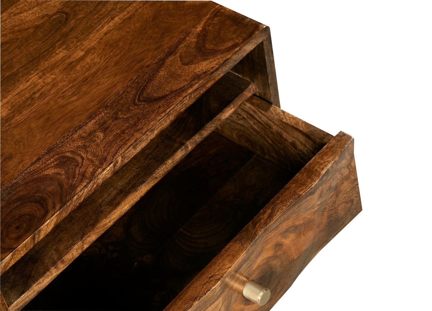 Geo Mango Side Table