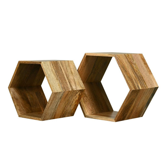 GEO Light Hexagon Nest of Tables