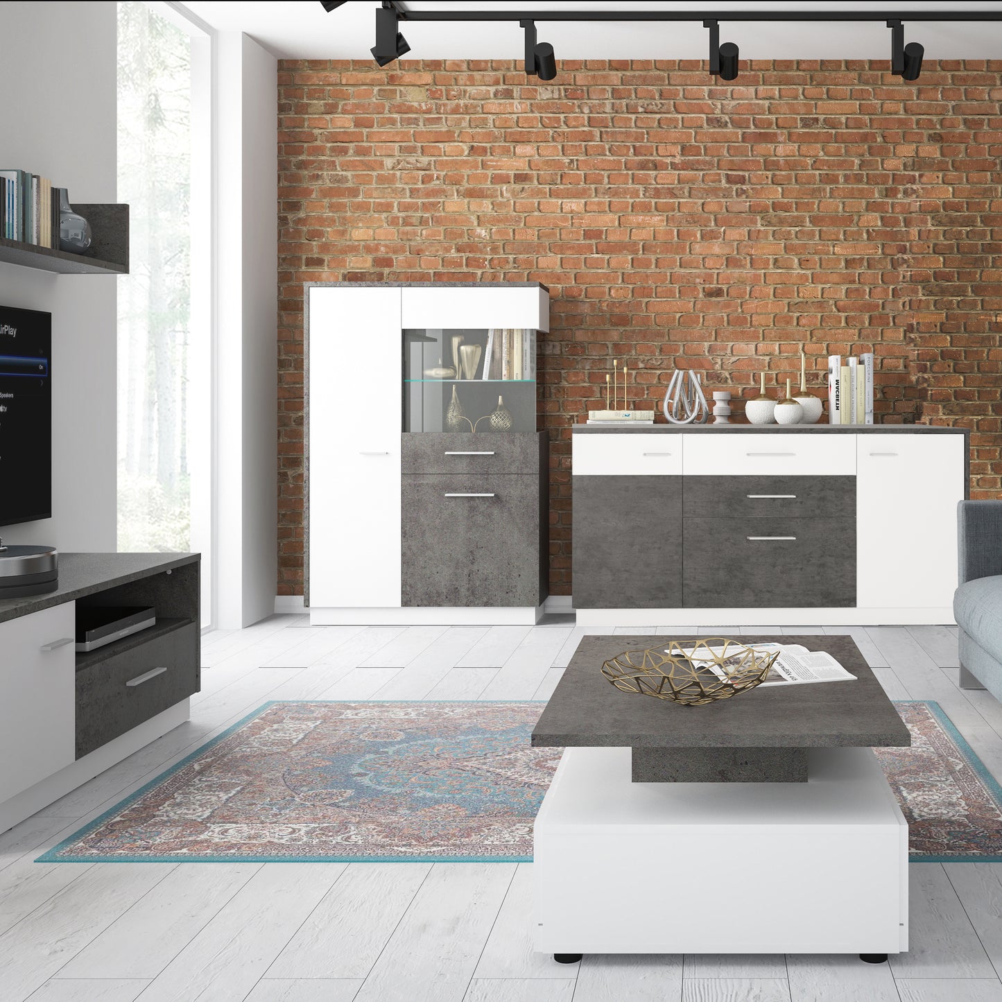 Zingaro 2 drawer Coffee Table