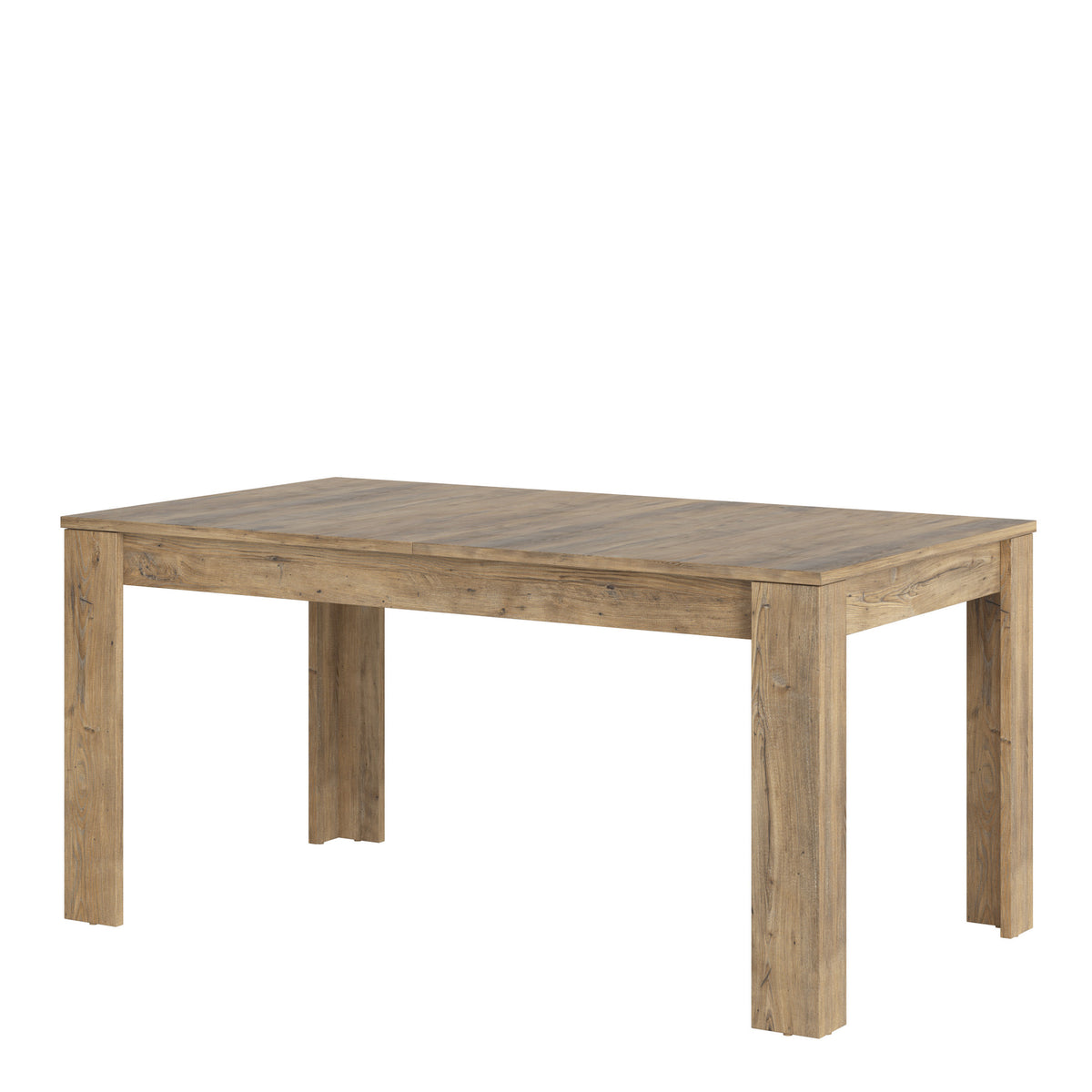 Rapallo Extending Dining Table 160x200cm in Chestnut and Matera Grey