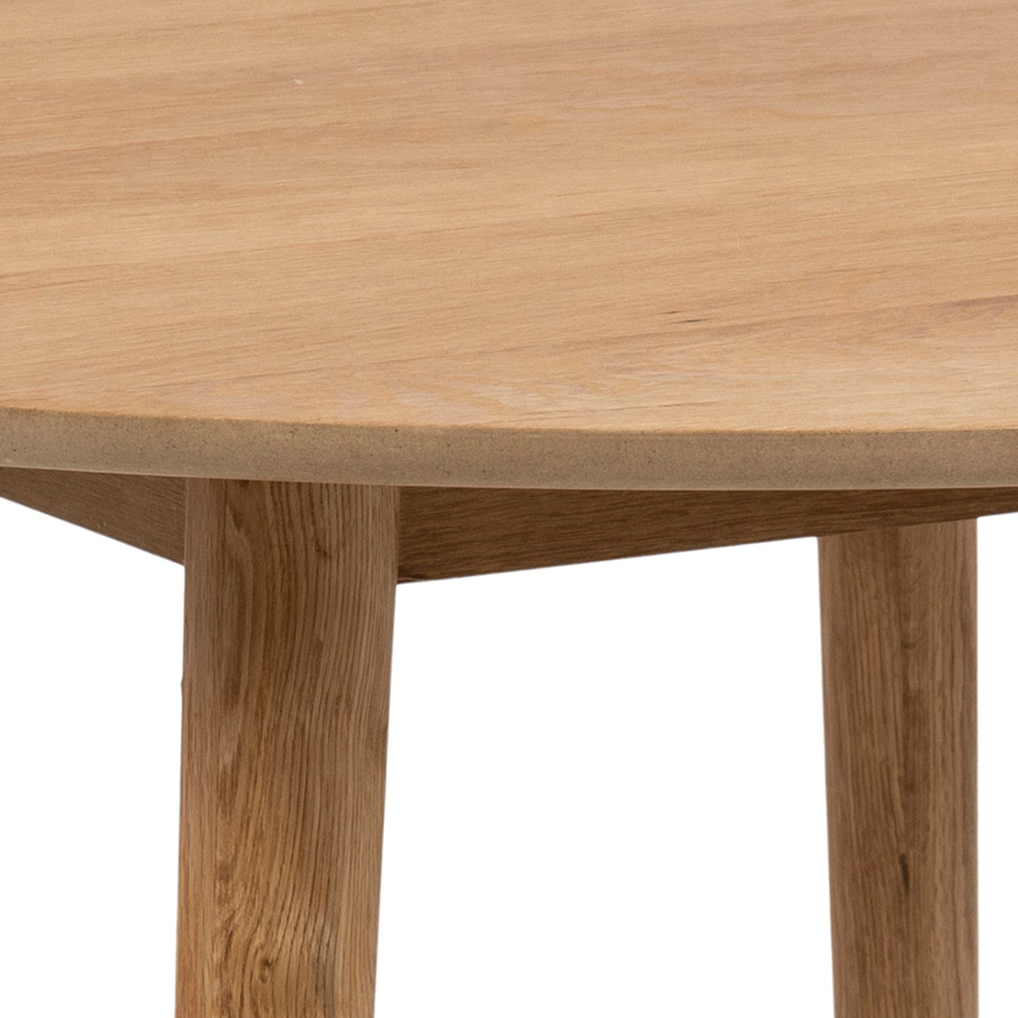 Nagano Round Dining Table in Oak 120 x120cm includes 4 Ida Dining Chair in Oak