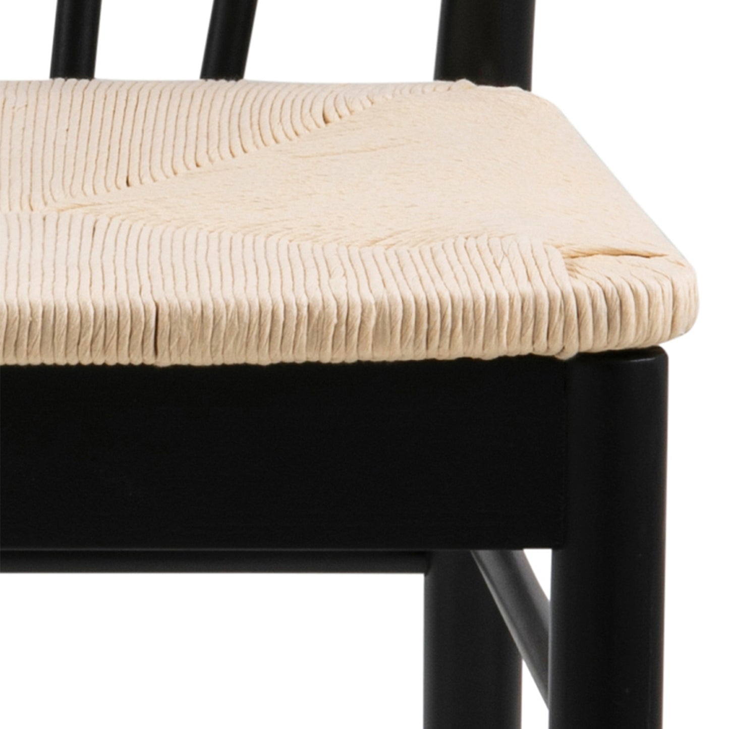 Montreux Round Extending Dining Table in Black 115-154 cm Includes 4 Cassandra Dinning chair includes Armrest in Black