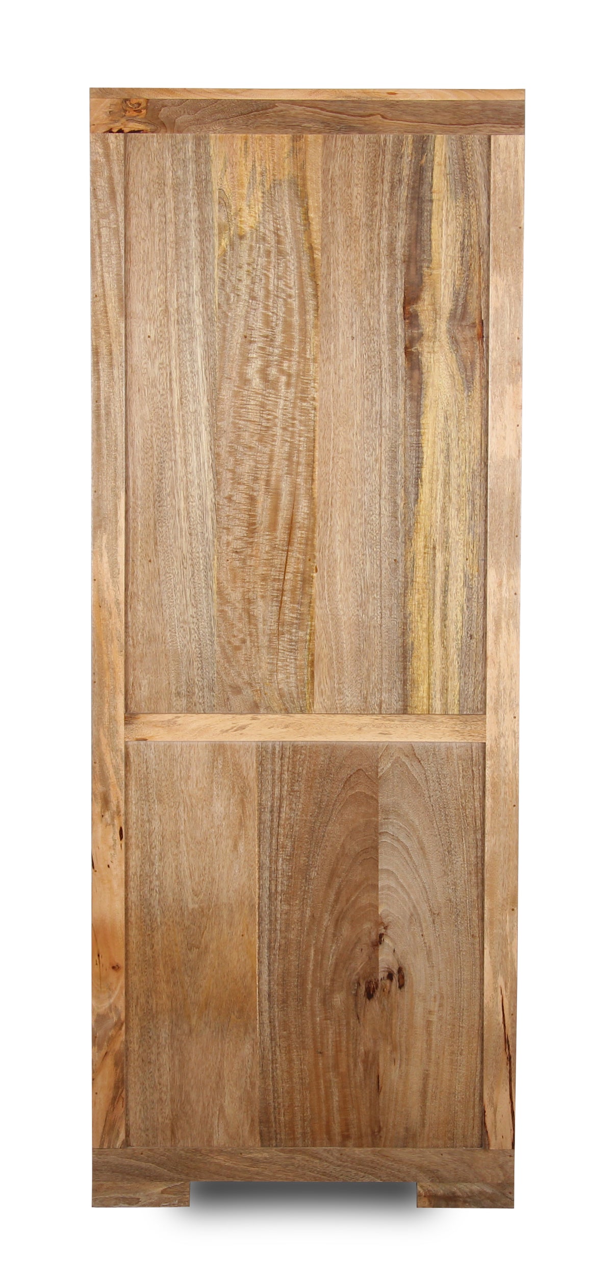 Light Mango Wood 65cm 1 Drawer Bookcase
