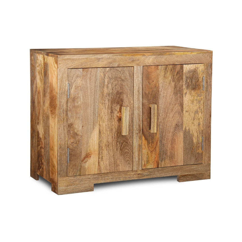 Light Mango Wood 90cm Sideboard