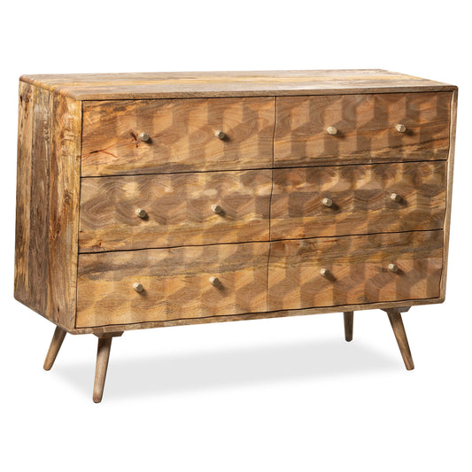 GEO Light Mango 120cm Chest of Drawers