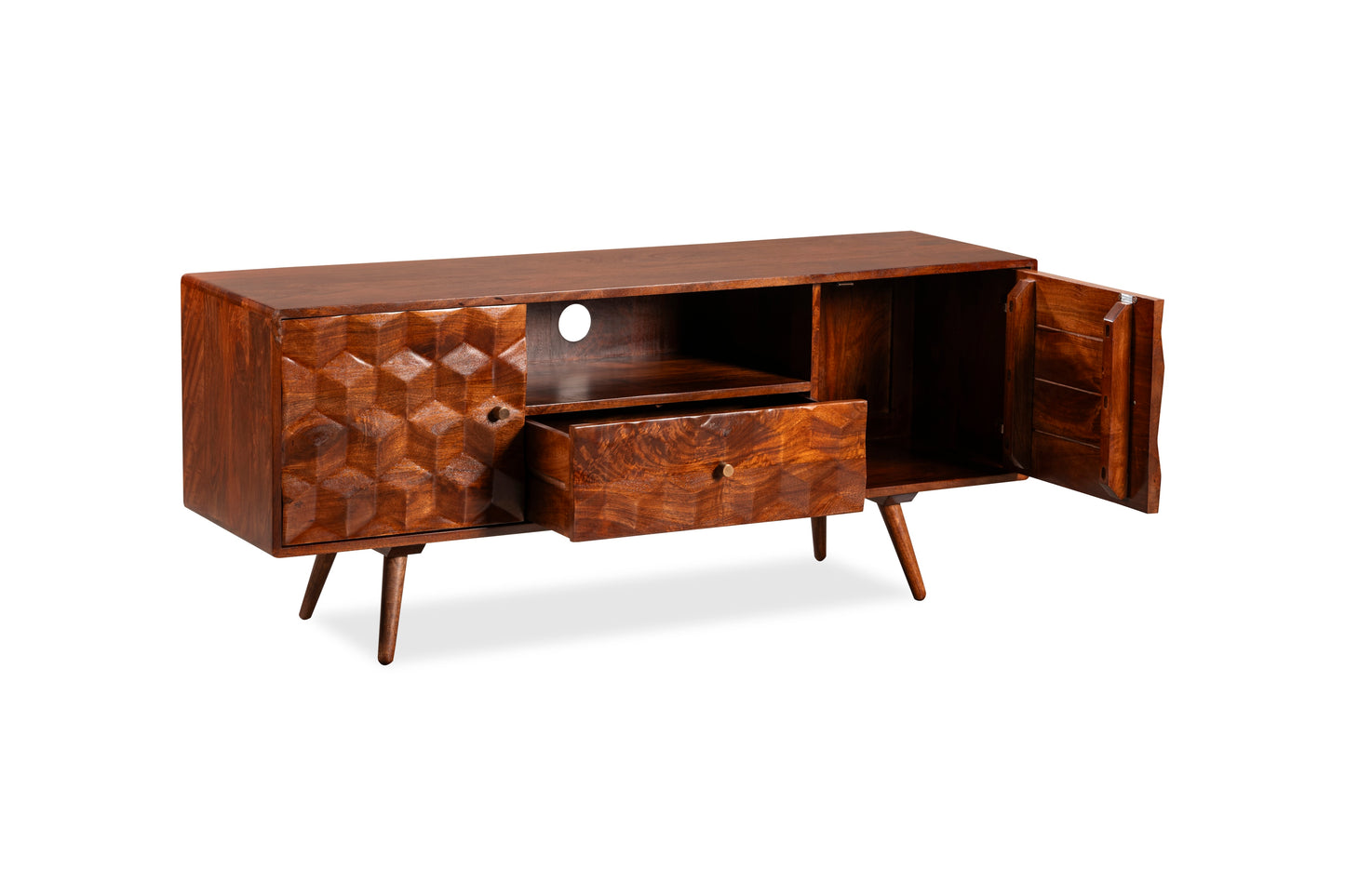 Geo Mango 145cm Media Unit