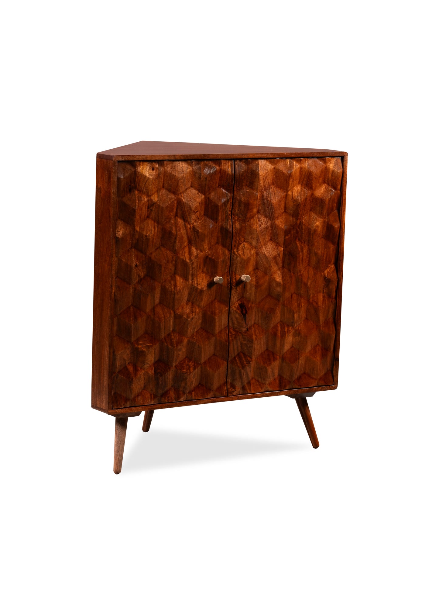 Geo Mango Corner Sideboard