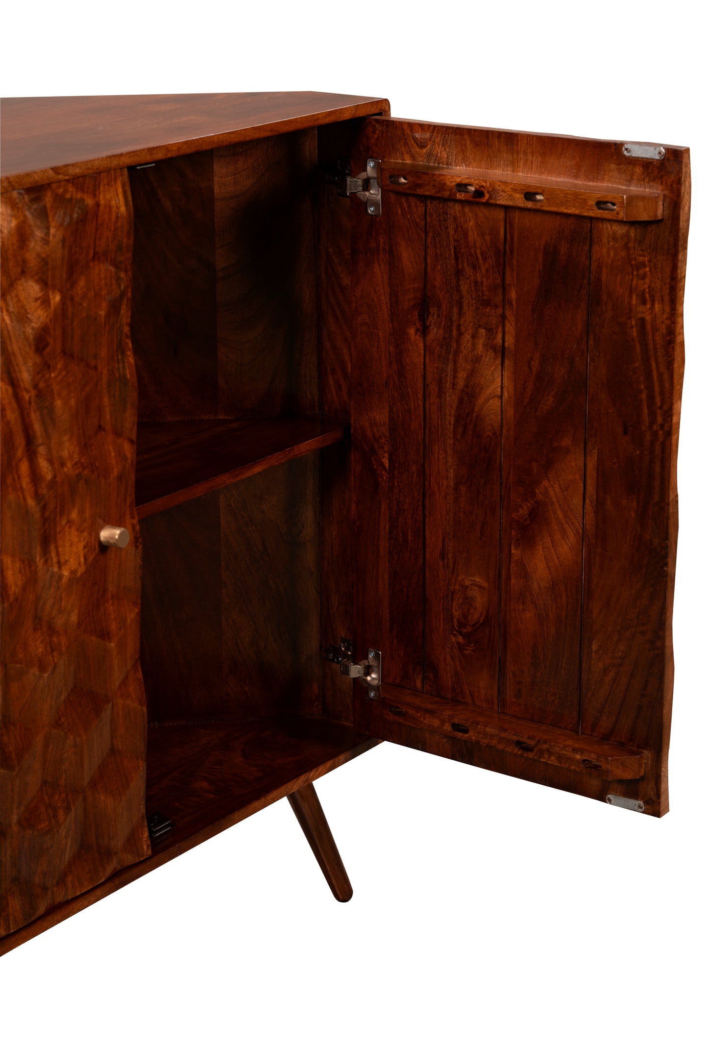 Geo Mango Corner Sideboard
