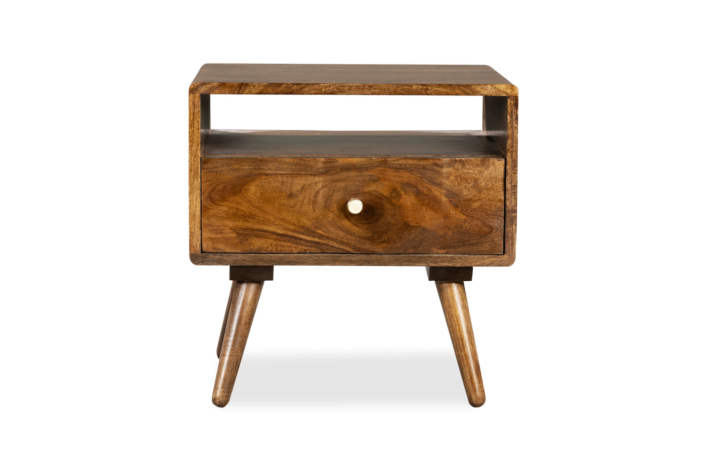 Geo Mango Side Table