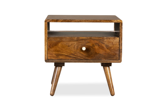 Geo Mango Side Table