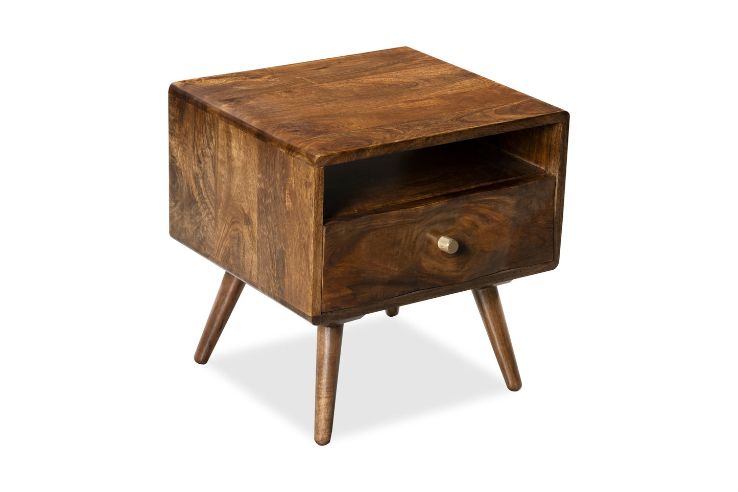 Geo Mango Side Table
