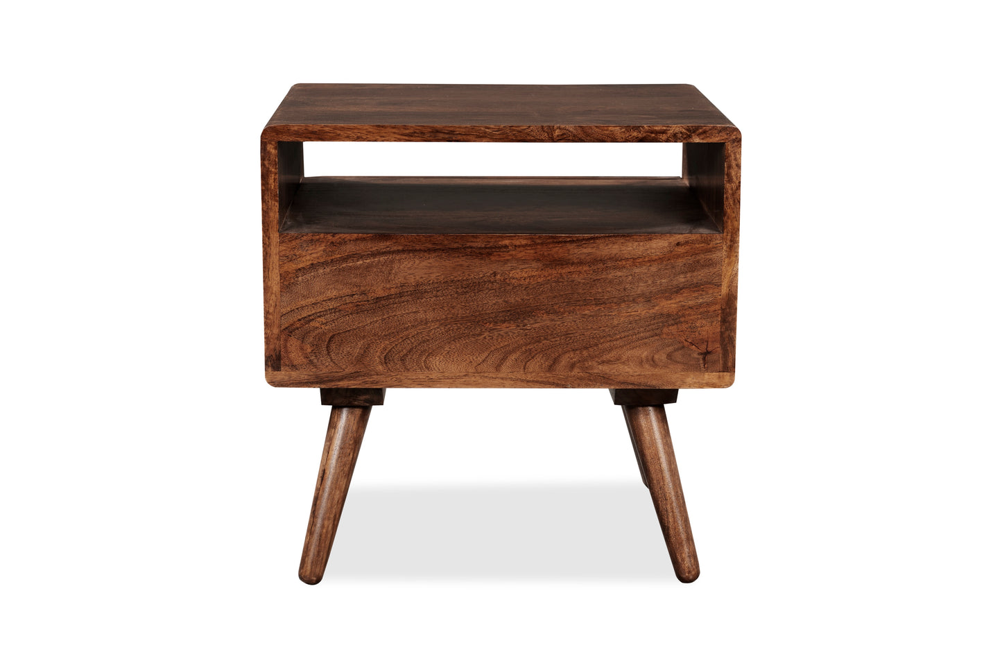 Geo Mango Side Table