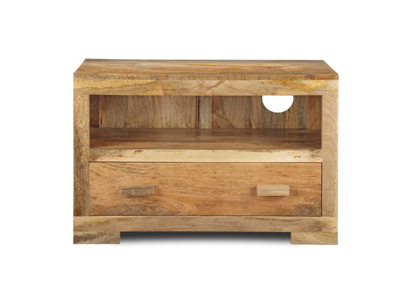 Light Mango Wood 85cm Tv Unit- Due 15th November
