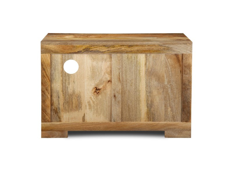 Light Mango Wood 85cm Tv Unit- Due 15th November