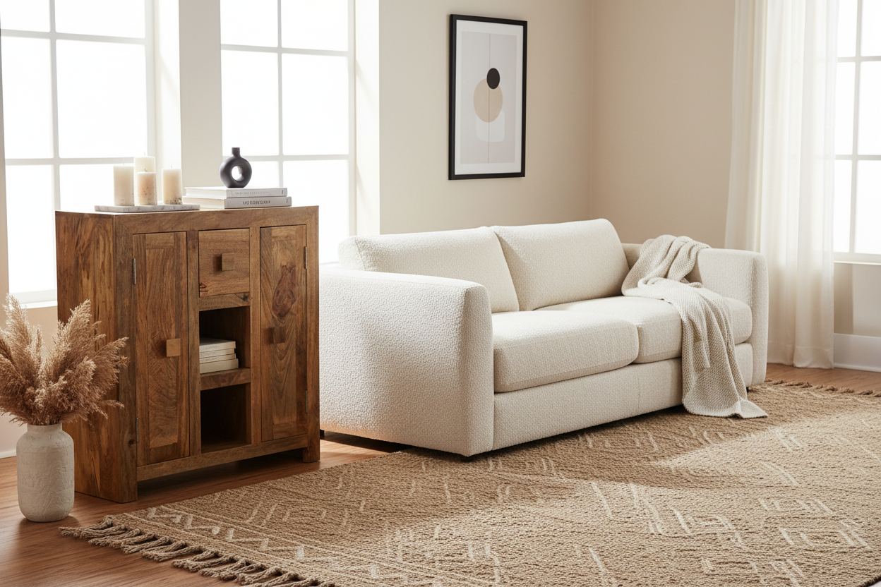 Light Dakota 84.5cm slim Sideboard